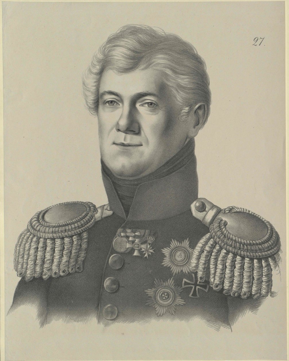 Dimitrij Vladimirovich count Galitzin（印刷品） 作者 艺术家未知