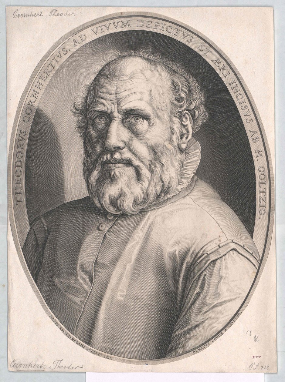 Dirck Volckertszoon Coornhert 作者 艺术家未知