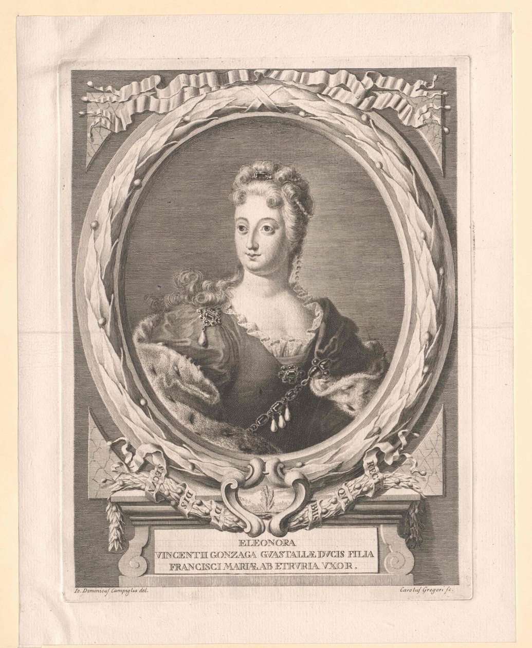 Eleonora Lodovica Gonzaga 作者 艺术家未知