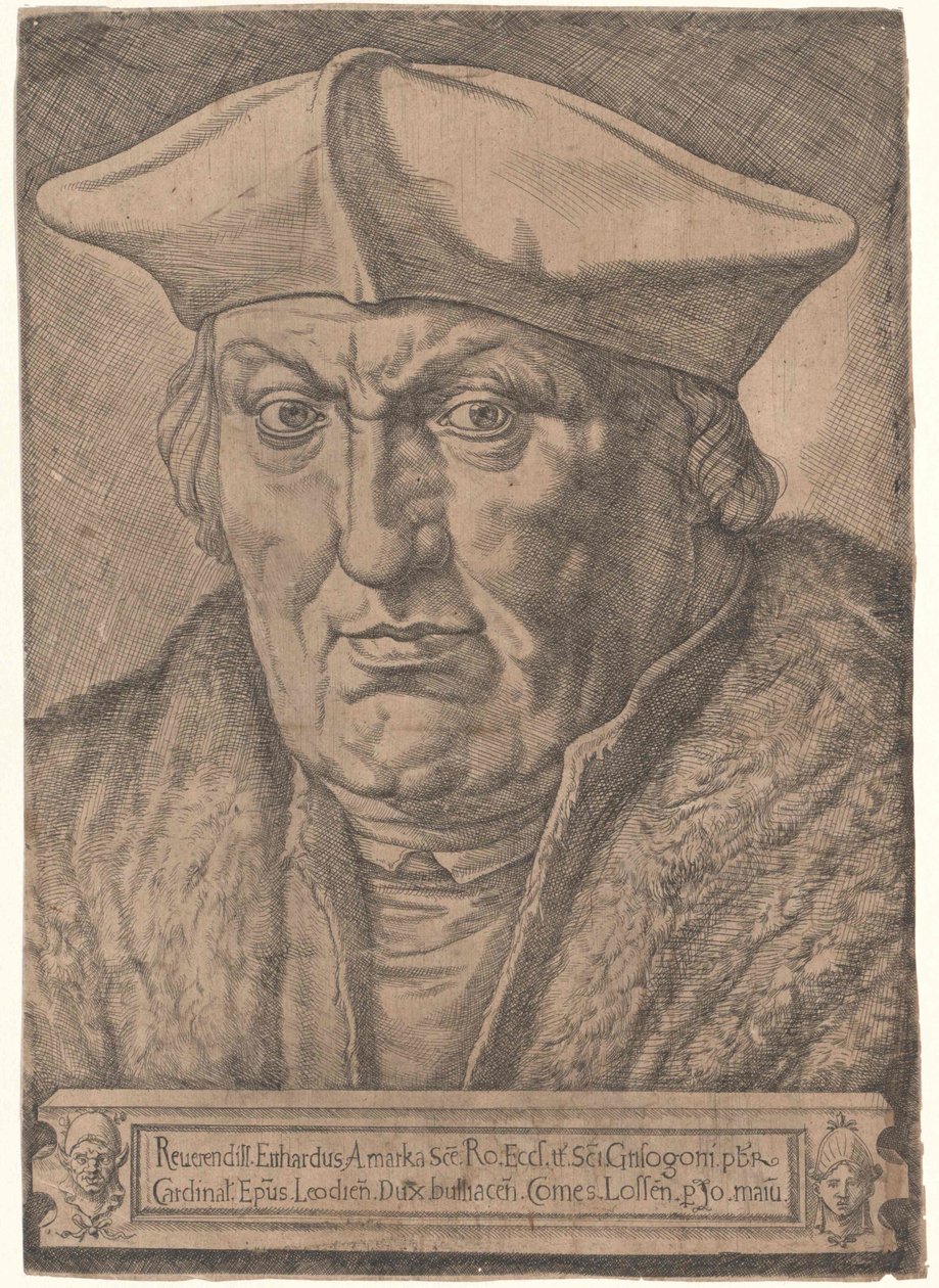 Erhard von der Marck（印刷品） 作者 艺术家未知