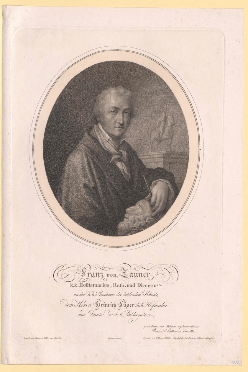 Franz Anton von Zauner 作者 艺术家未知