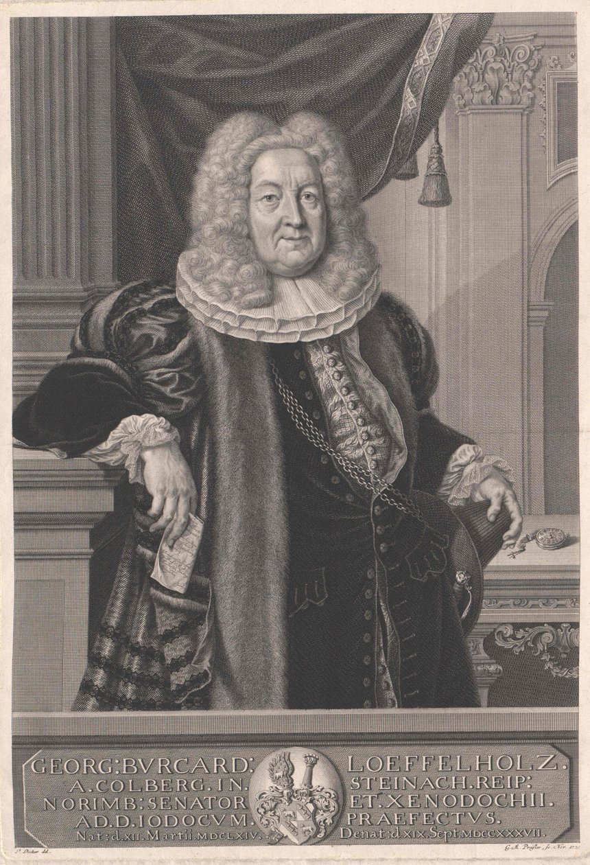 Georg Burkhard Loeffelholz von Colberg 作者 艺术家未知