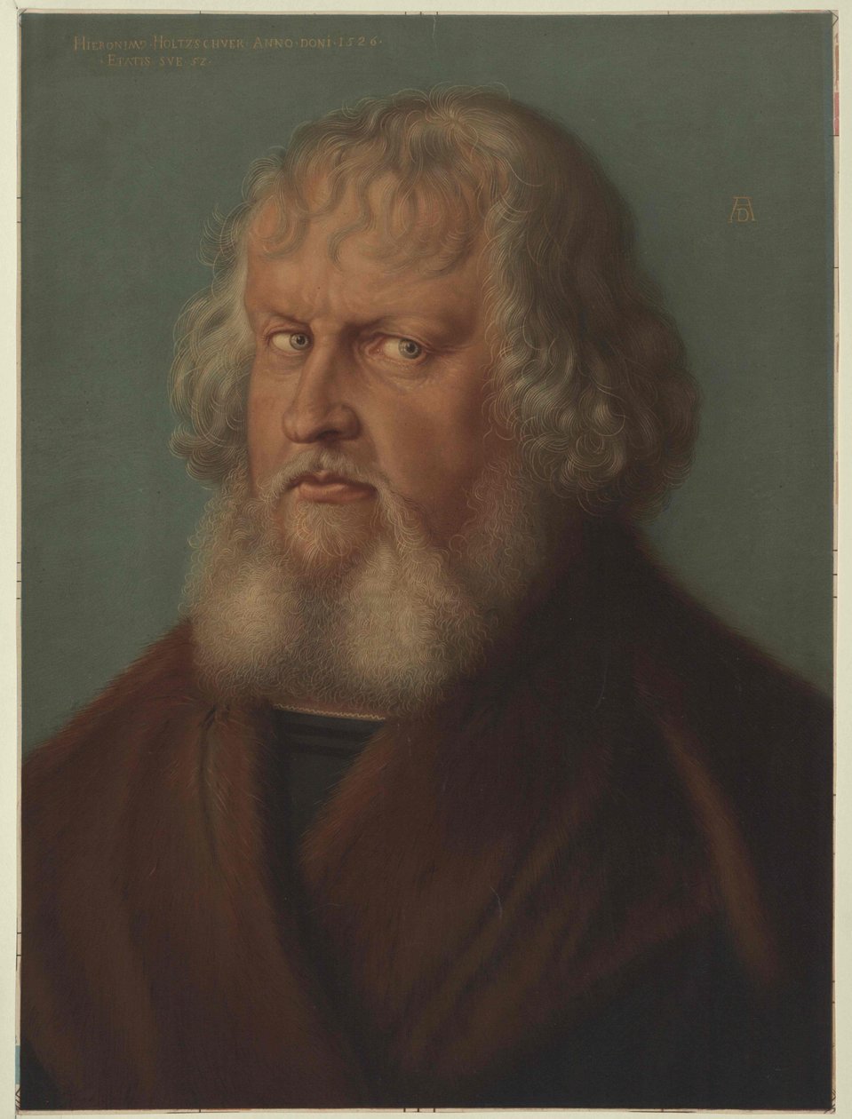 Hieronymus Holzschuher（印刷品） 作者 艺术家未知