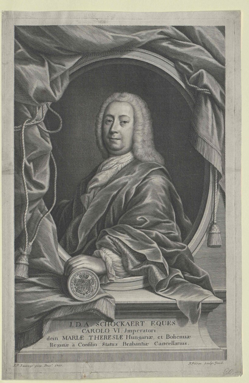 Jean Daniel Antoine Comte de Thirimont Scockart（印刷品） 作者 艺术家未知