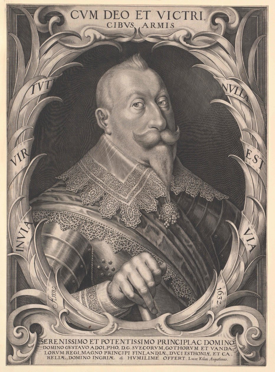 瑞典国王古斯塔夫斯-阿道夫（Gustavus Adolphus of Sweden 作者 艺术家未知