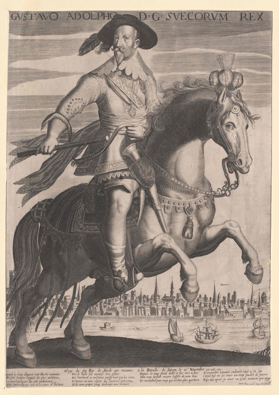 瑞典国王古斯塔夫斯-阿道夫（Gustavus Adolphus of Sweden 作者 艺术家未知