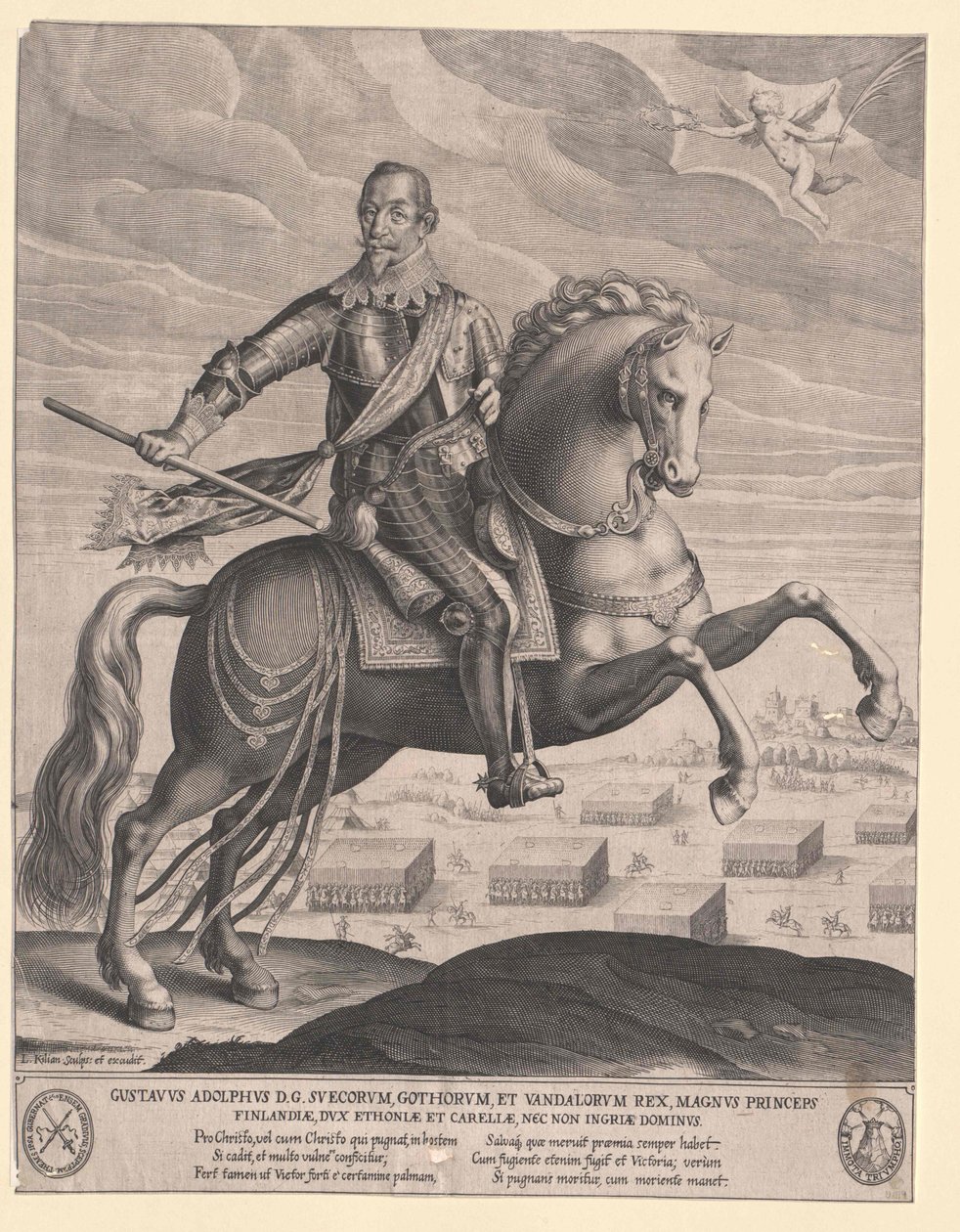 瑞典国王古斯塔夫斯-阿道夫（Gustavus Adolphus of Sweden 作者 艺术家未知