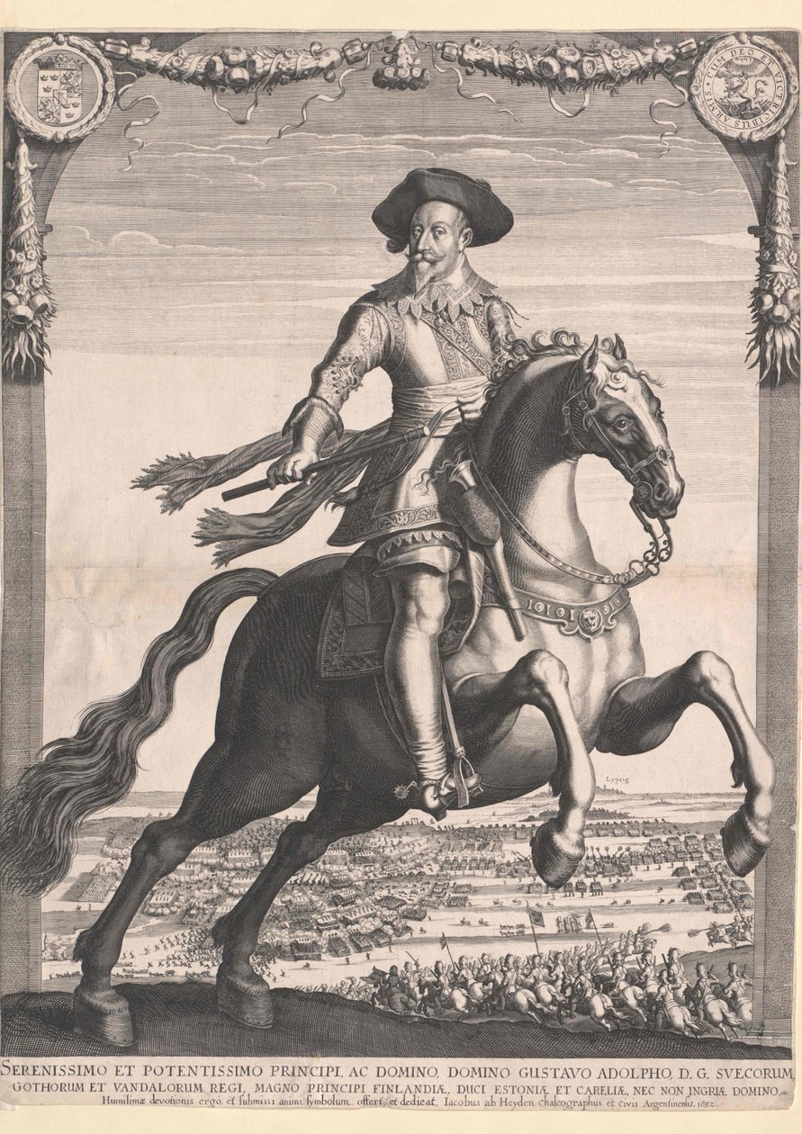瑞典国王古斯塔夫斯-阿道夫（Gustavus Adolphus of Sweden 作者 艺术家未知