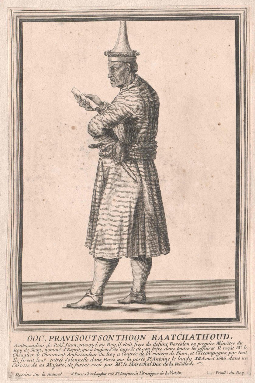 约生活于 1686 年 还生活于 Pravissotsonthoon Raatchatud 作者 艺术家未知