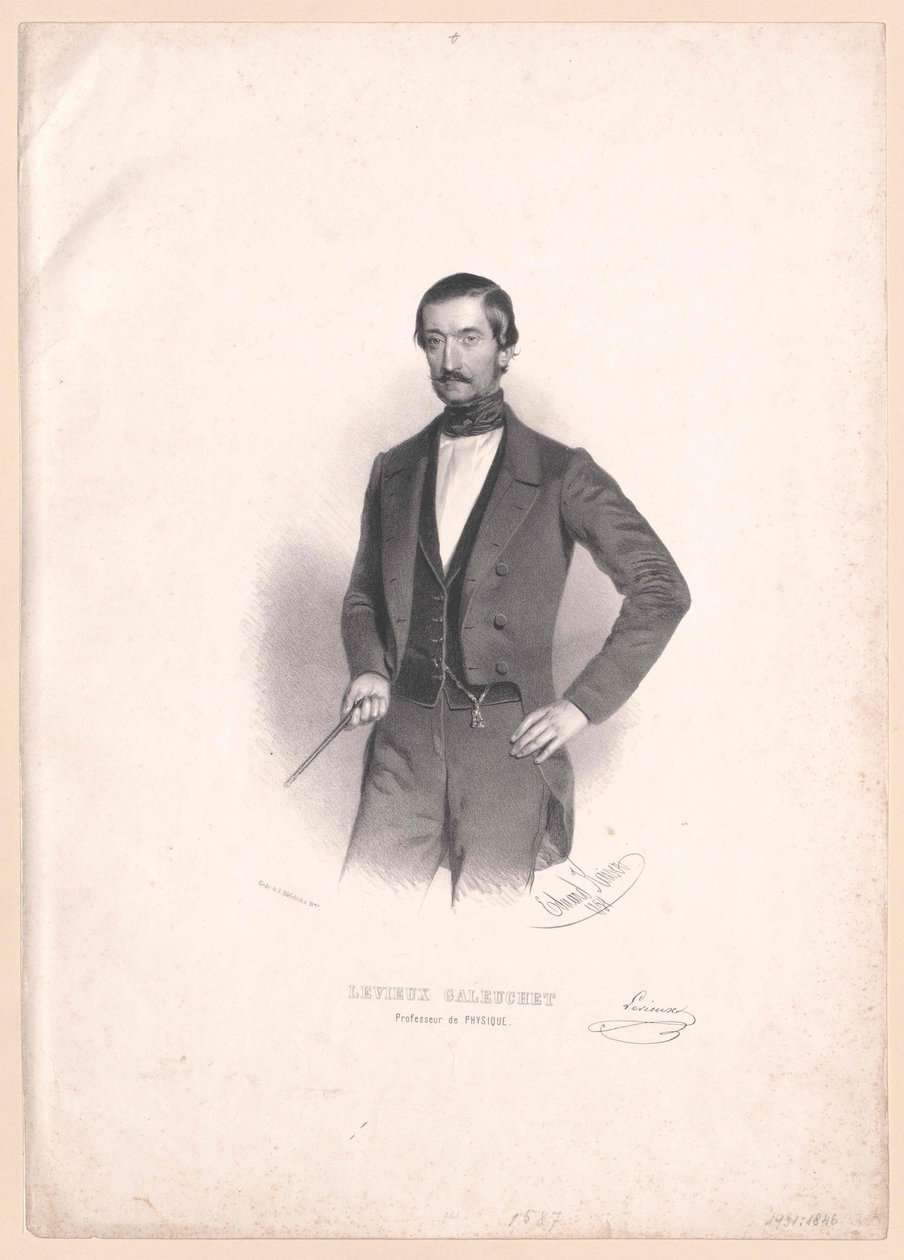 约生活于 1854 年 Levieux Galeuchet 作者 艺术家未知