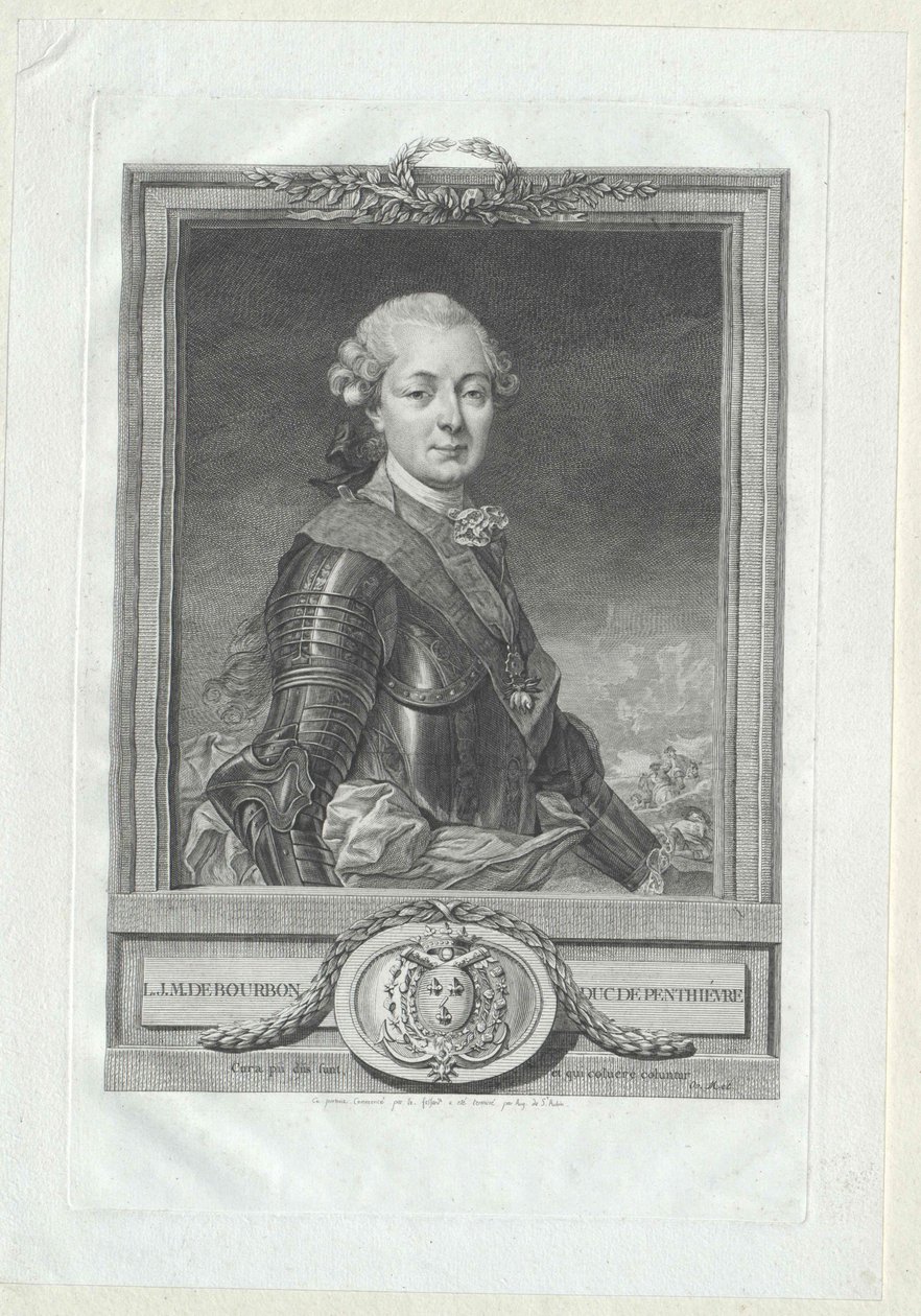 Louis Jean Marie Duc de Penthi 作者 艺术家未知