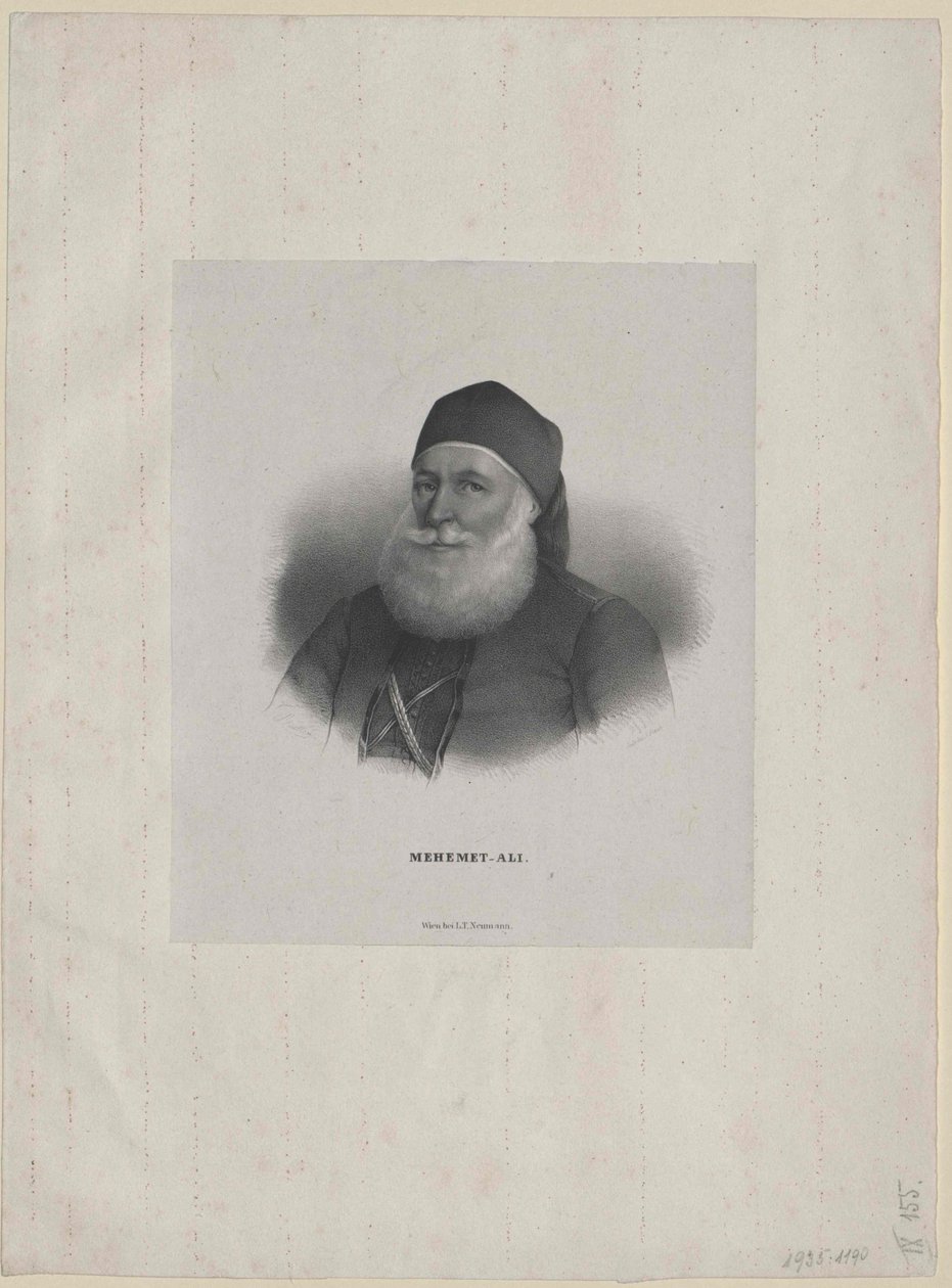 Mehemed Ali bashaw（印刷品） 作者 艺术家未知