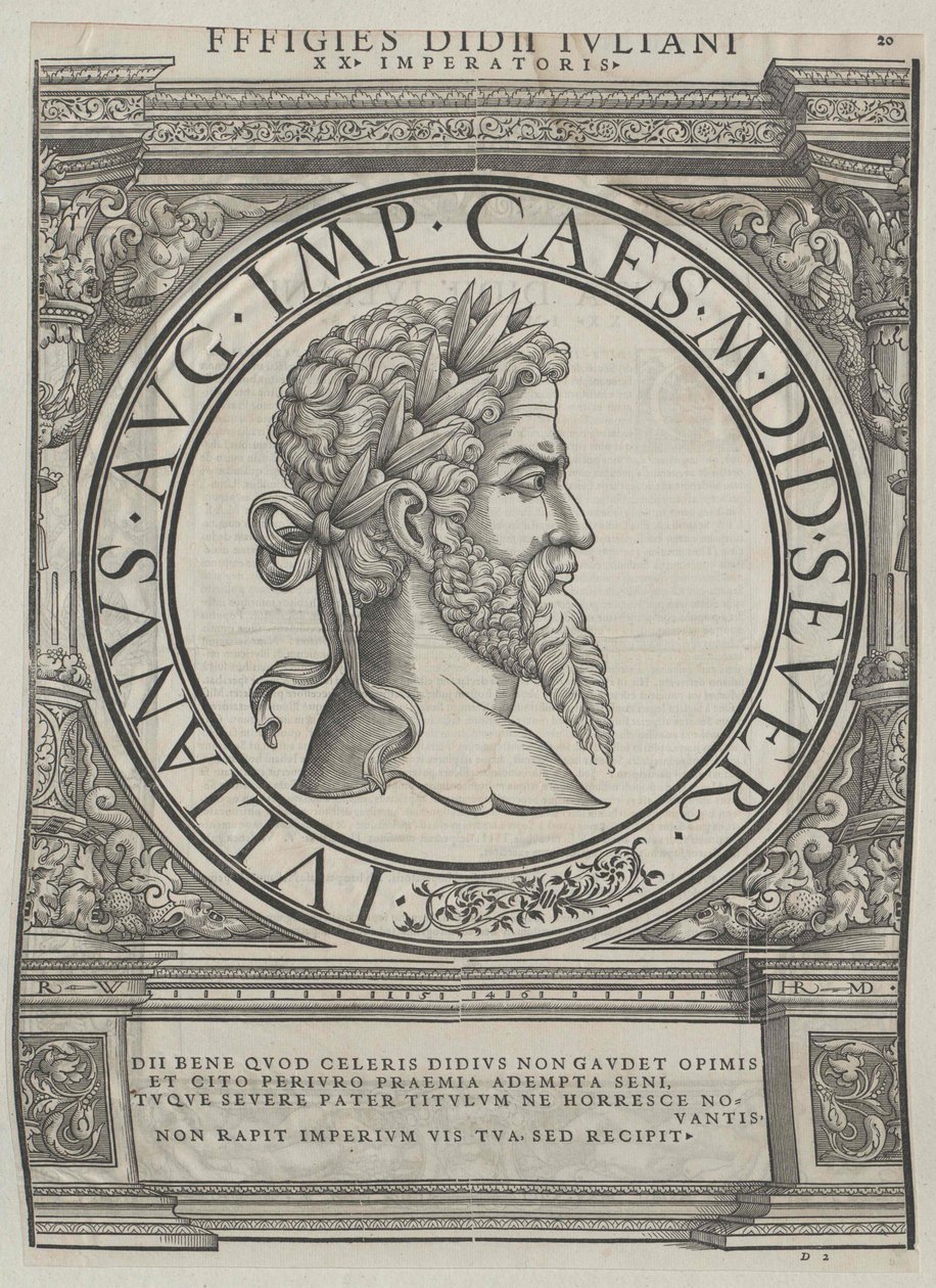 罗马皇帝 Didius Julianus 作者 艺术家未知