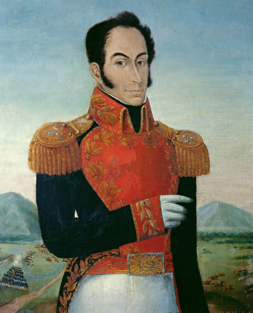西蒙·玻利瓦尔（1783-1830） 作者 Arturo Michelena