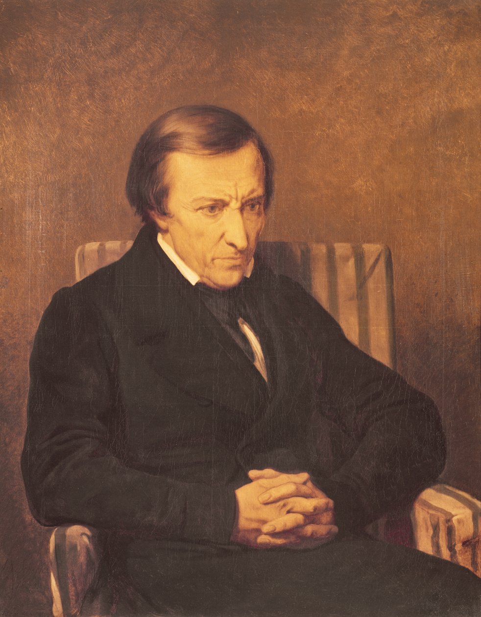 祝贺Robert de Lamennais，1845年 作者 艾瑞·谢弗（Ary Scheffer）