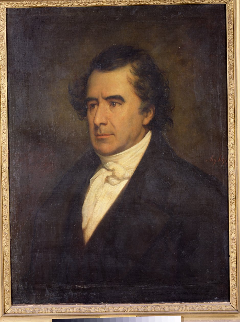 多米尼克弗朗索瓦·让·阿拉戈（1786-1853）1842年的肖像 作者 艾瑞·谢弗（Ary Scheffer）