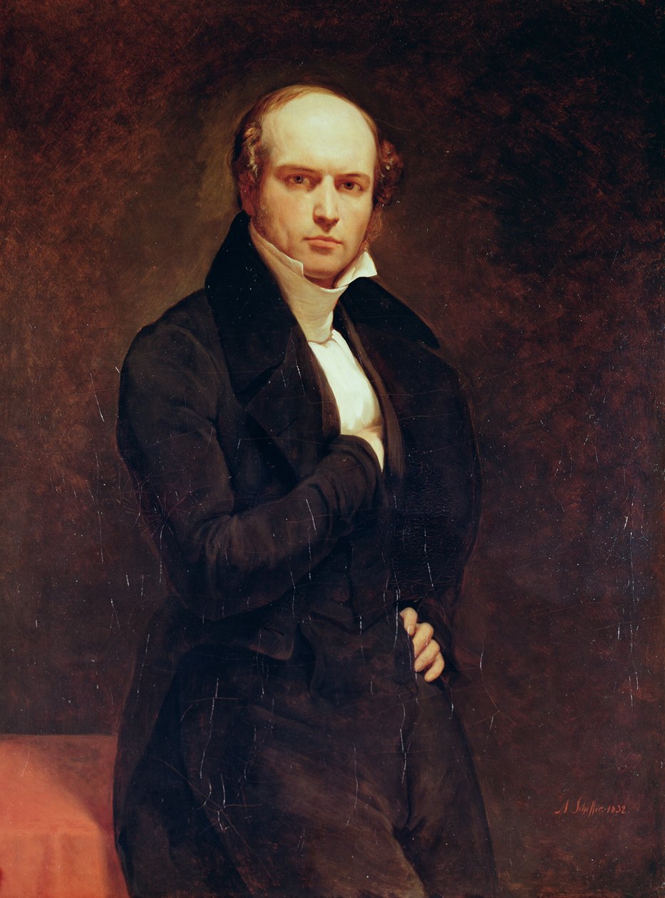 Odilon Barrot的肖像（1791-1873） 作者 艾瑞·谢弗（Ary Scheffer）
