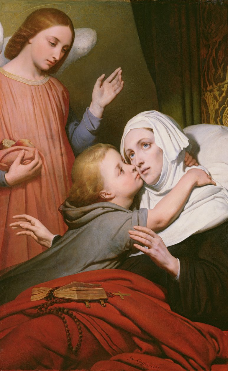 慈善儿童，1840年 作者 艾瑞·谢弗（Ary Scheffer）