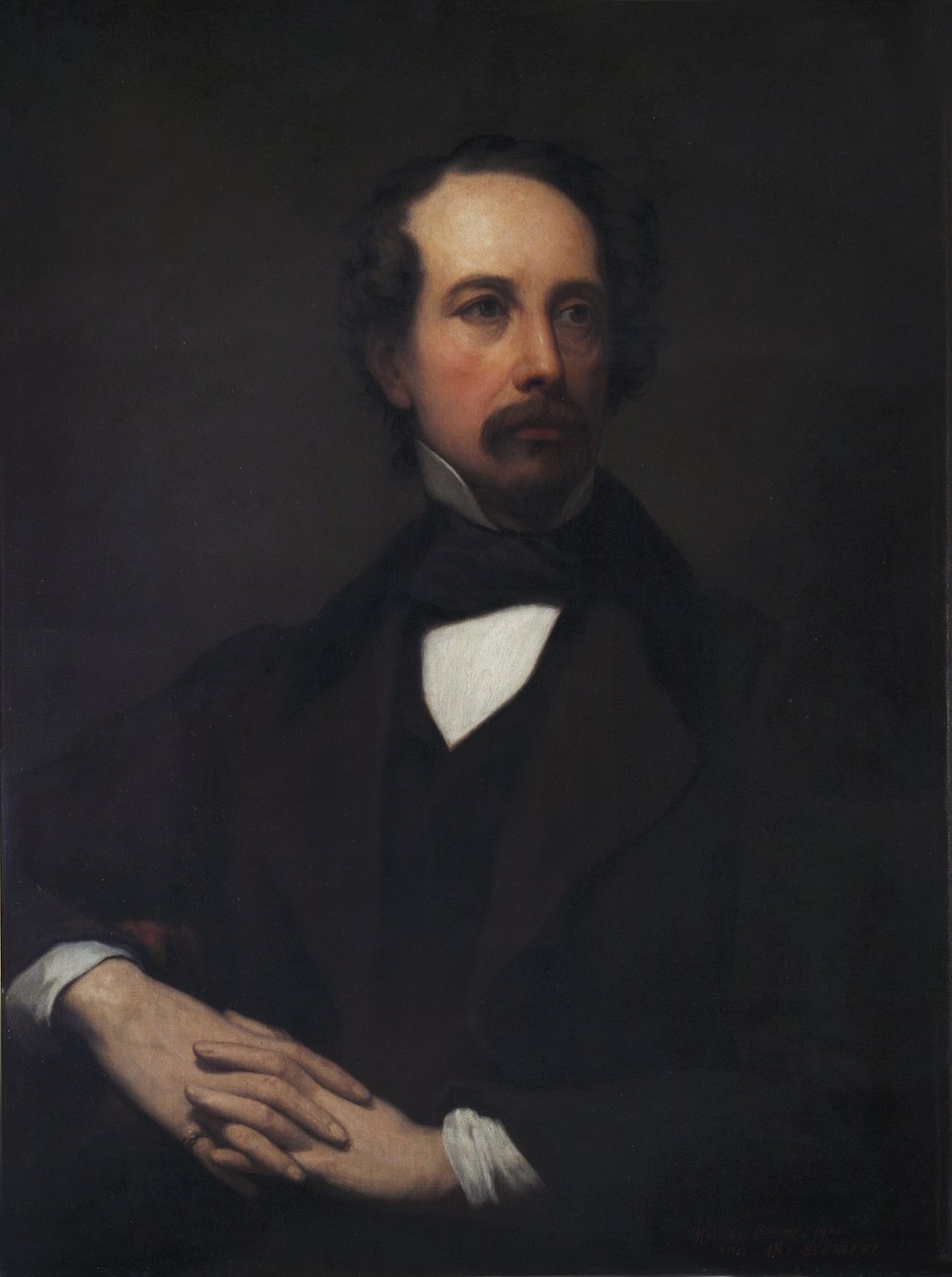 查尔斯狄更斯，1900年 作者 艾瑞·谢弗（Ary Scheffer）