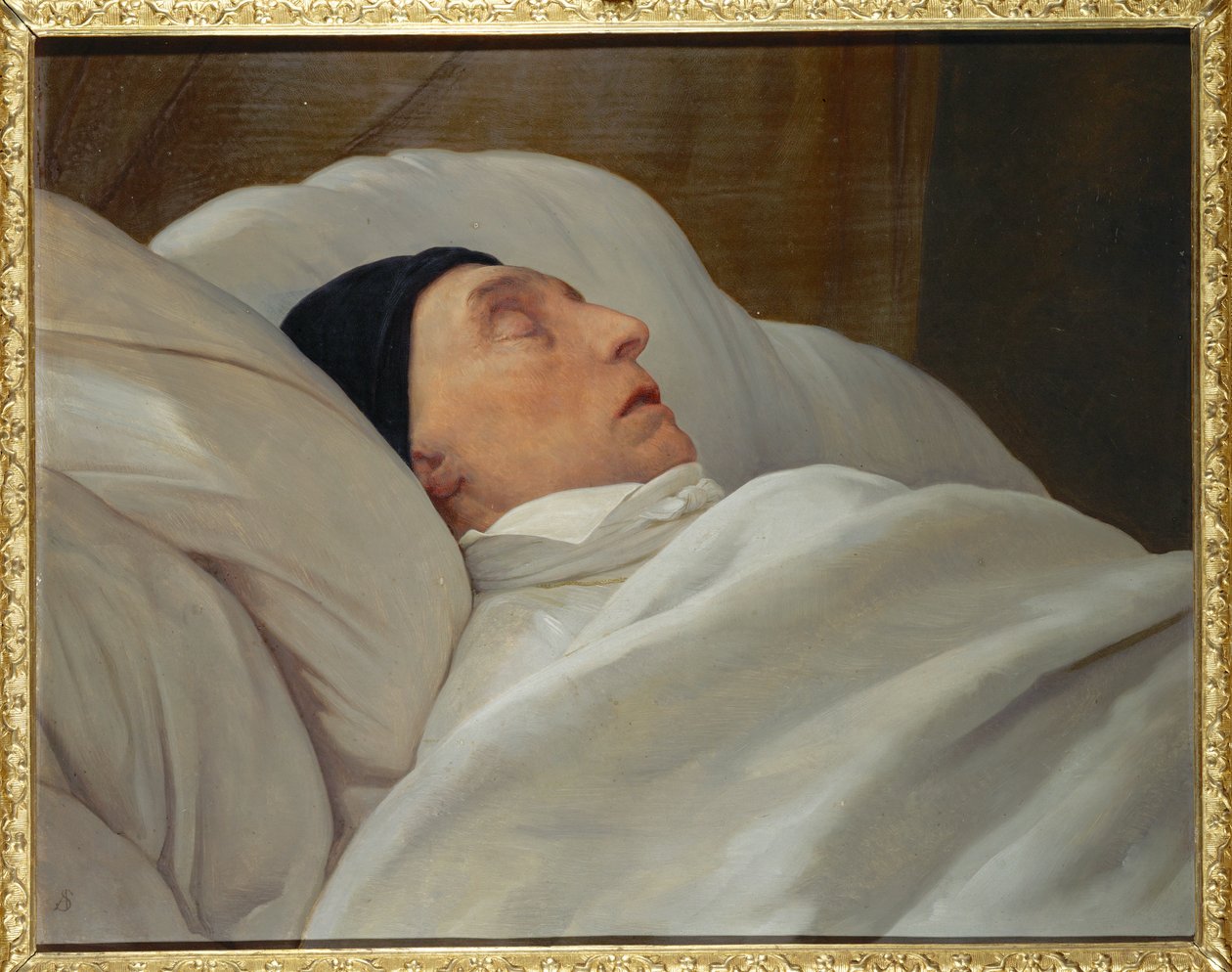 玛丽-保罗-拉法耶特侯爵将军......（布面油画） 作者 艾瑞·谢弗（Ary Scheffer）