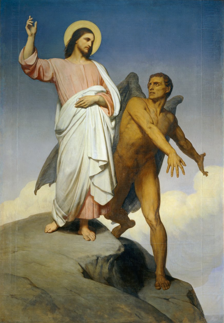基督的诱惑 作者 艾瑞·谢弗（Ary Scheffer）