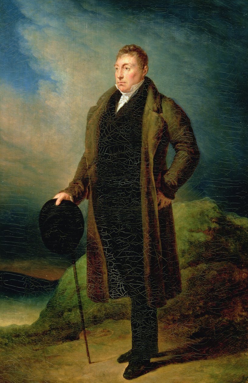 Marie Joseph Paul Yves Gilbert Roch du Motier（1757-1834）Marquis de Lafayette，1822年的肖像 作者 艾瑞·谢弗（Ary Scheffer）