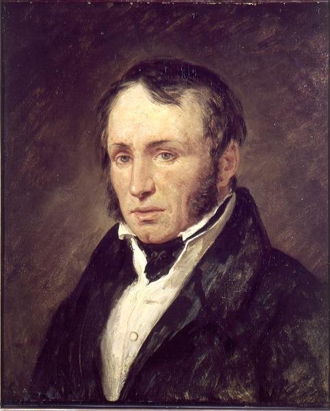 Paul Louis Courier的肖像（1772-1825） 作者 艾瑞·谢弗（Ary Scheffer）