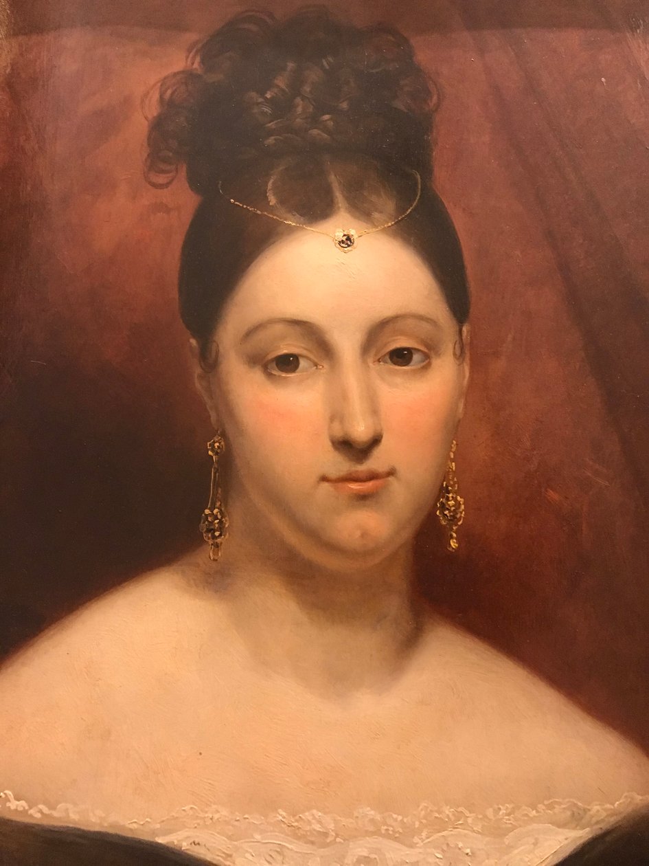 歌剧演员玛丽亚-马利布兰的肖像，1831年，1808-1836年。 作者 艾瑞·谢弗（Ary Scheffer）