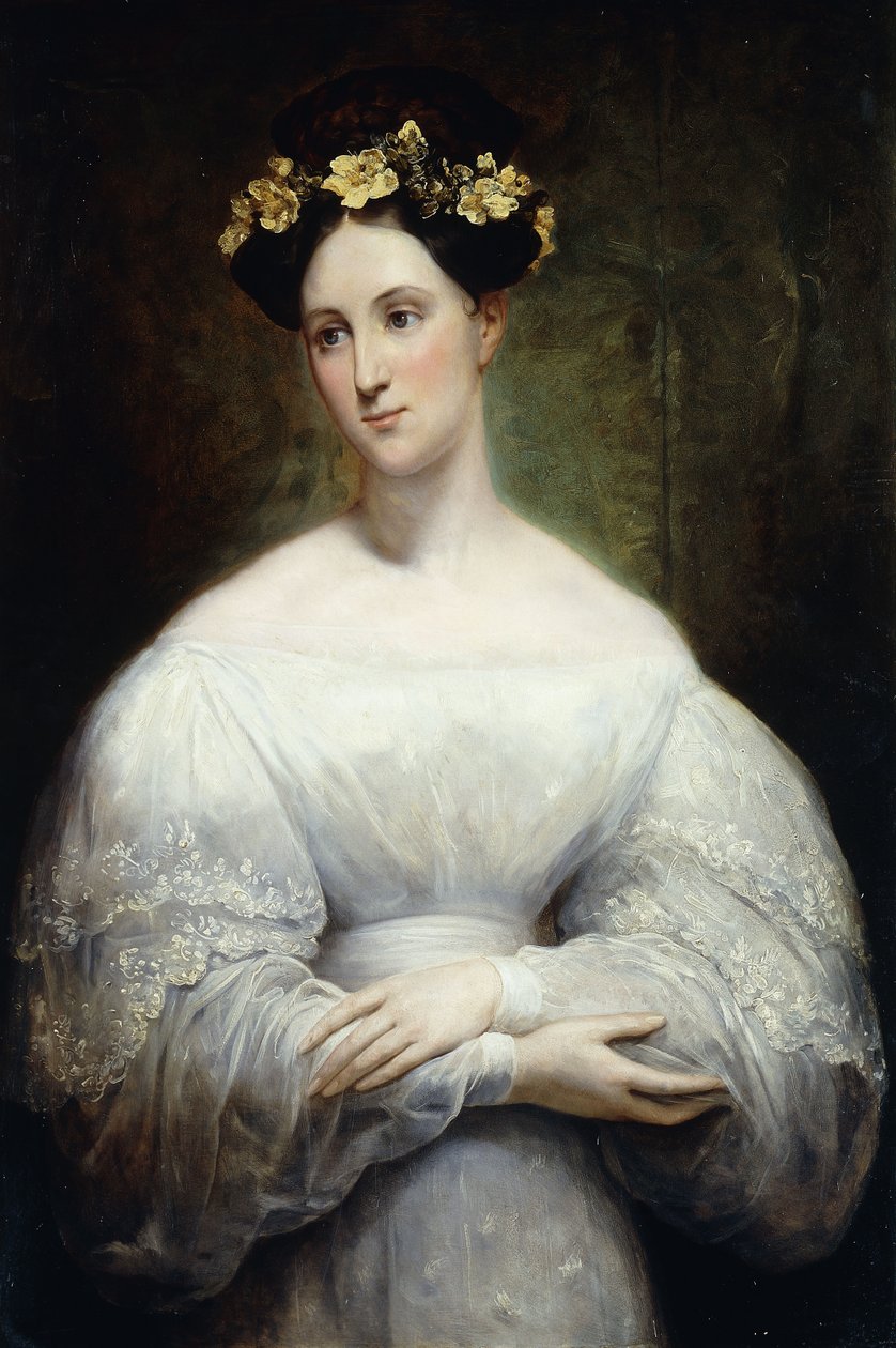 玛丽·克里斯汀·d·奥尔良公主，1830年和1831年 作者 艾瑞·谢弗（Ary Scheffer）