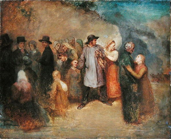 出埃及记的场景，c.1858 作者 艾瑞·谢弗（Ary Scheffer）