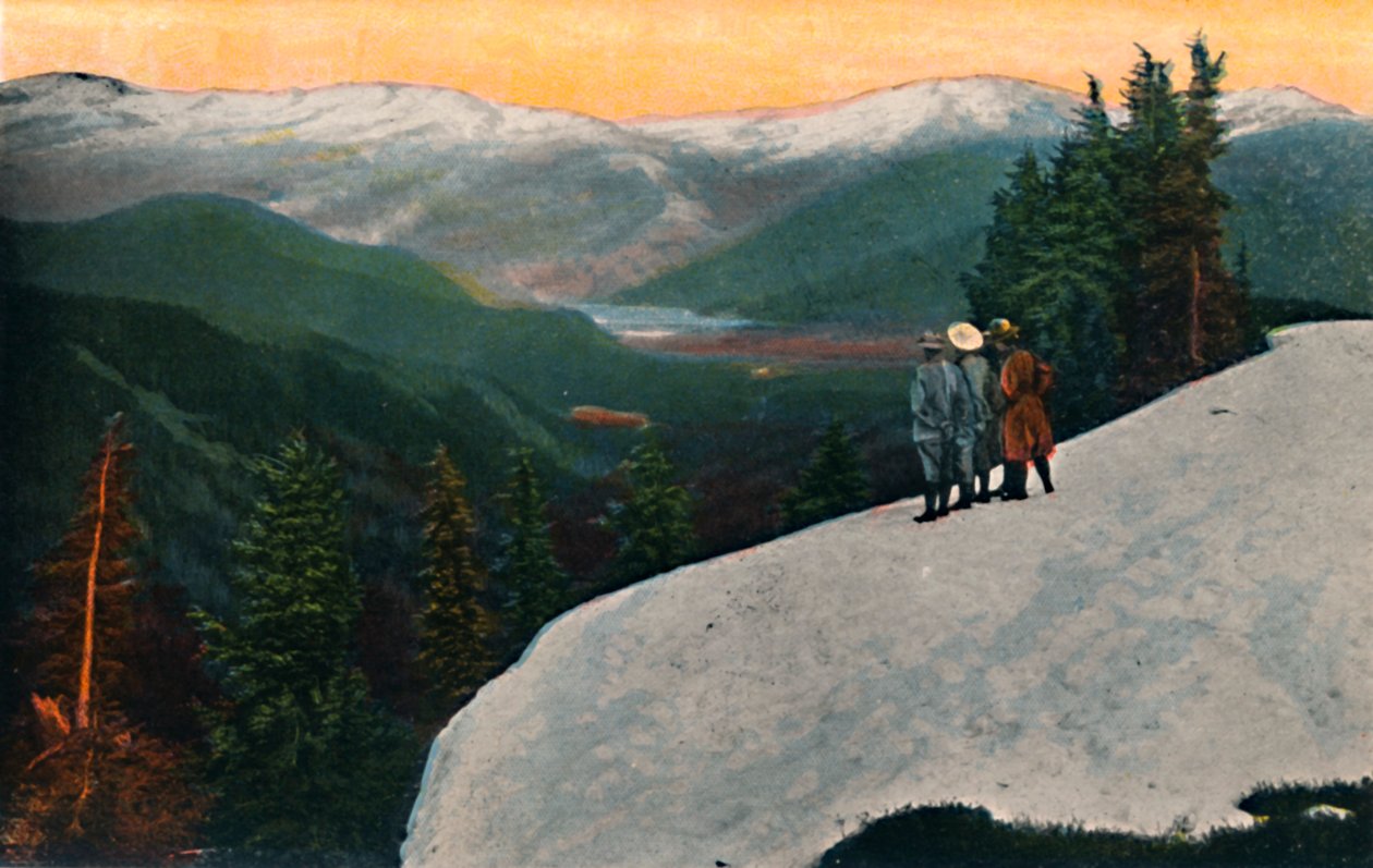 从雷尼尔山俯视，c1916 作者 阿萨尔·柯蒂斯（Asahel Curtis）