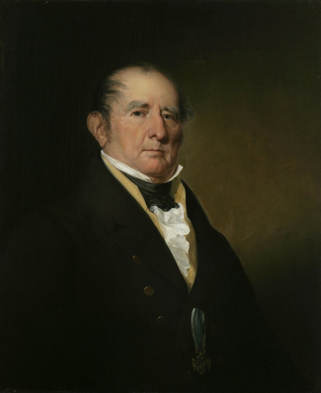 Aaron Ogden（1756-1839），1833年 作者 阿舍·布朗·杜兰德