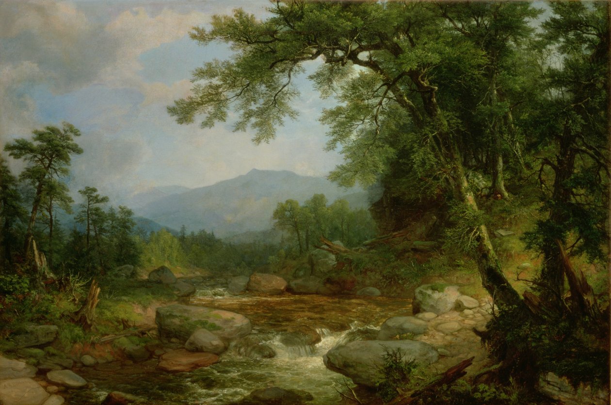 纪念碑山，Berkshires，1855-60 作者 阿舍·布朗·杜兰德