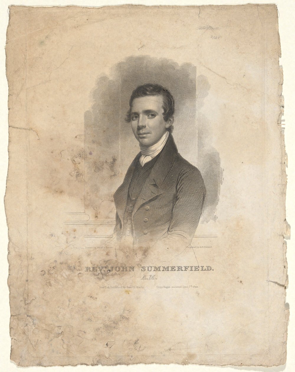 Rev. John Summerfield, A.M. 作者 阿舍·布朗·杜兰德