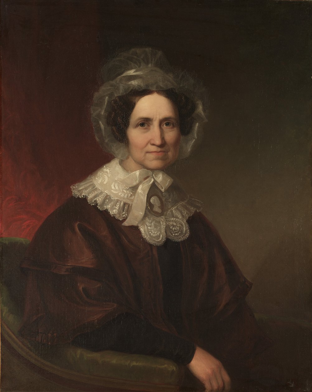 萨拉·艾略特·斯科维尔（Sarah Eliot Scoville），1830年代。 作者 阿舍·布朗·杜兰德
