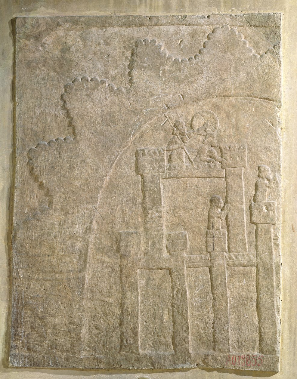 围困的堡垒，来自伊拉克的Nimrud 作者 亚述人