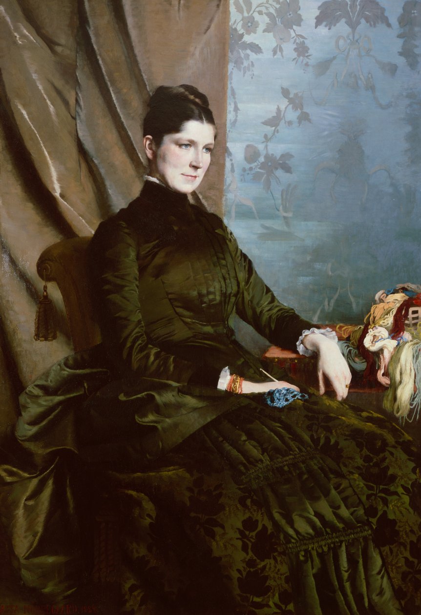 Portrait of Birgitte Egeberg 作者 阿斯塔·诺雷加德