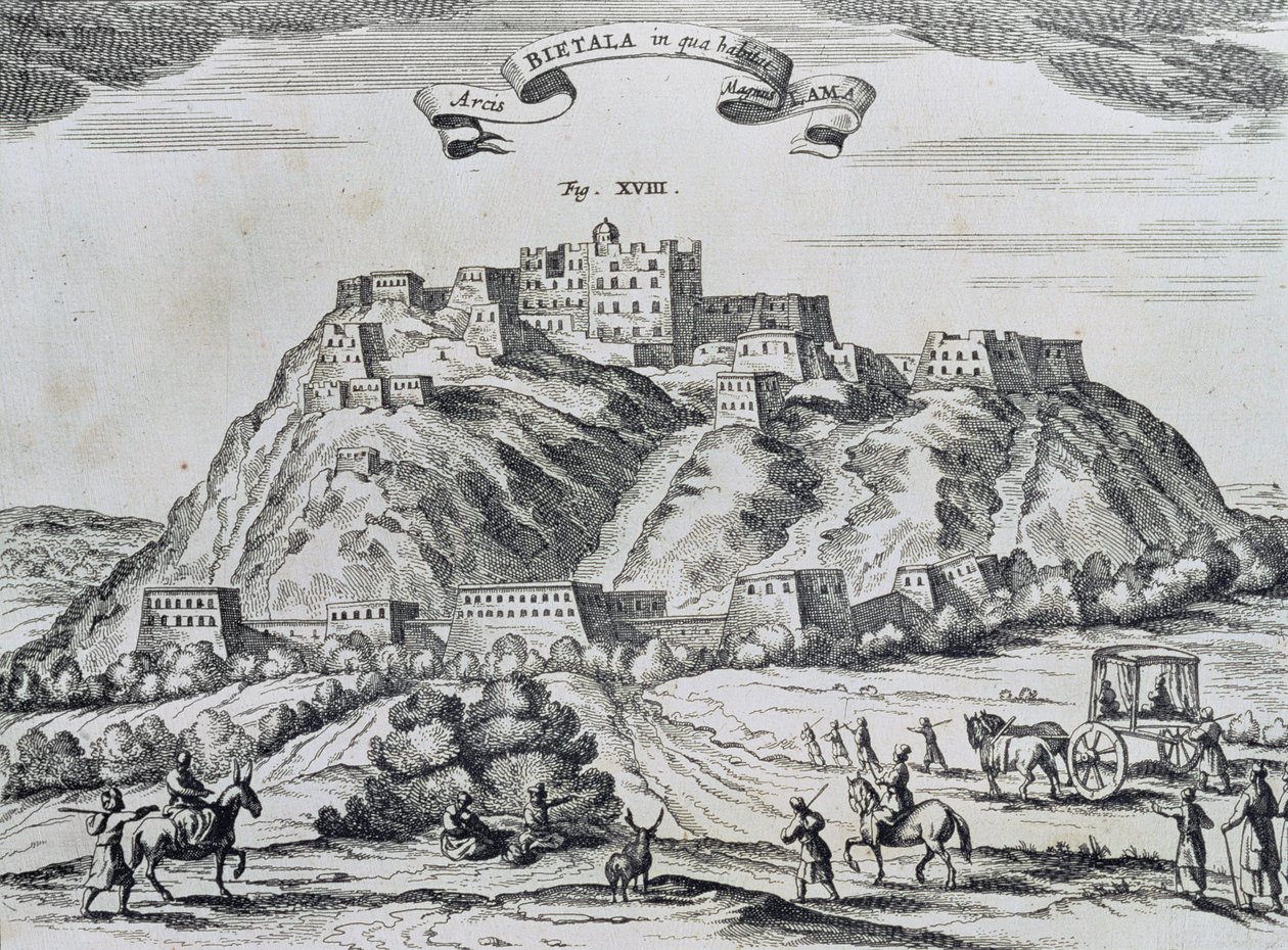 从1667年在阿姆斯特丹印刷的“中国纪念碑”看西藏首府拉萨 作者 阿塔纳西奥教堂