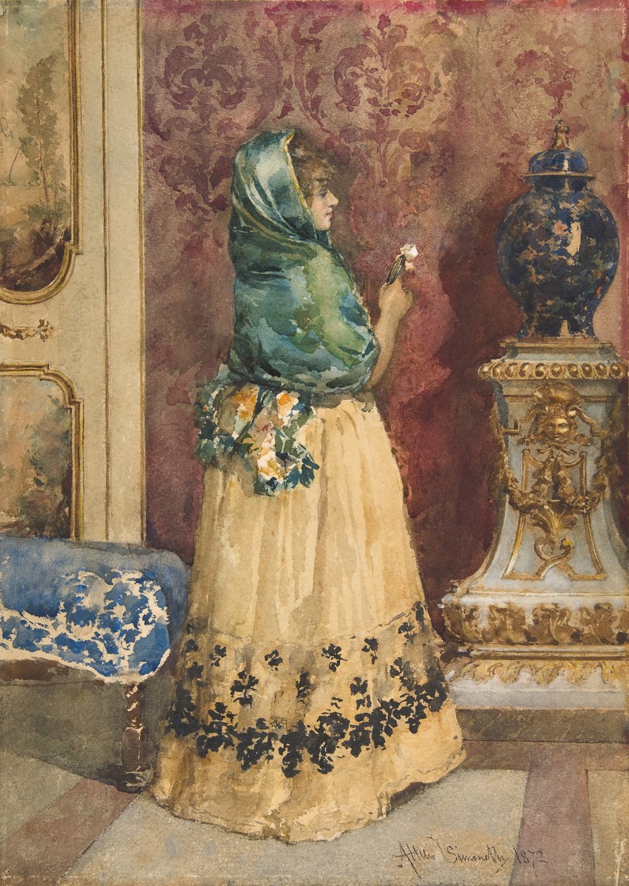 缩影，约1863-1925。 作者 西蒂内蒂（Attilio Simonetti）