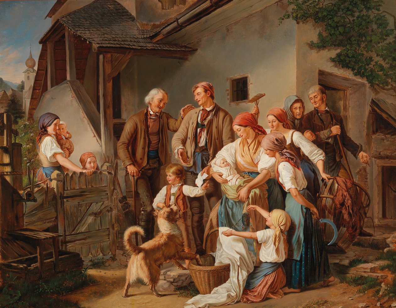 弃儿 作者 归因于Ferdinand Mallitsch