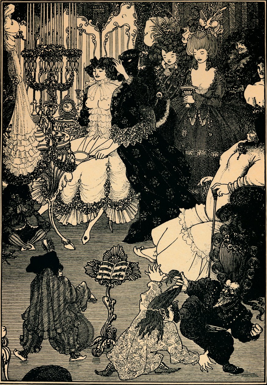 海伦厕所，1890年代，1935年。 作者 奥布里·比尔兹利