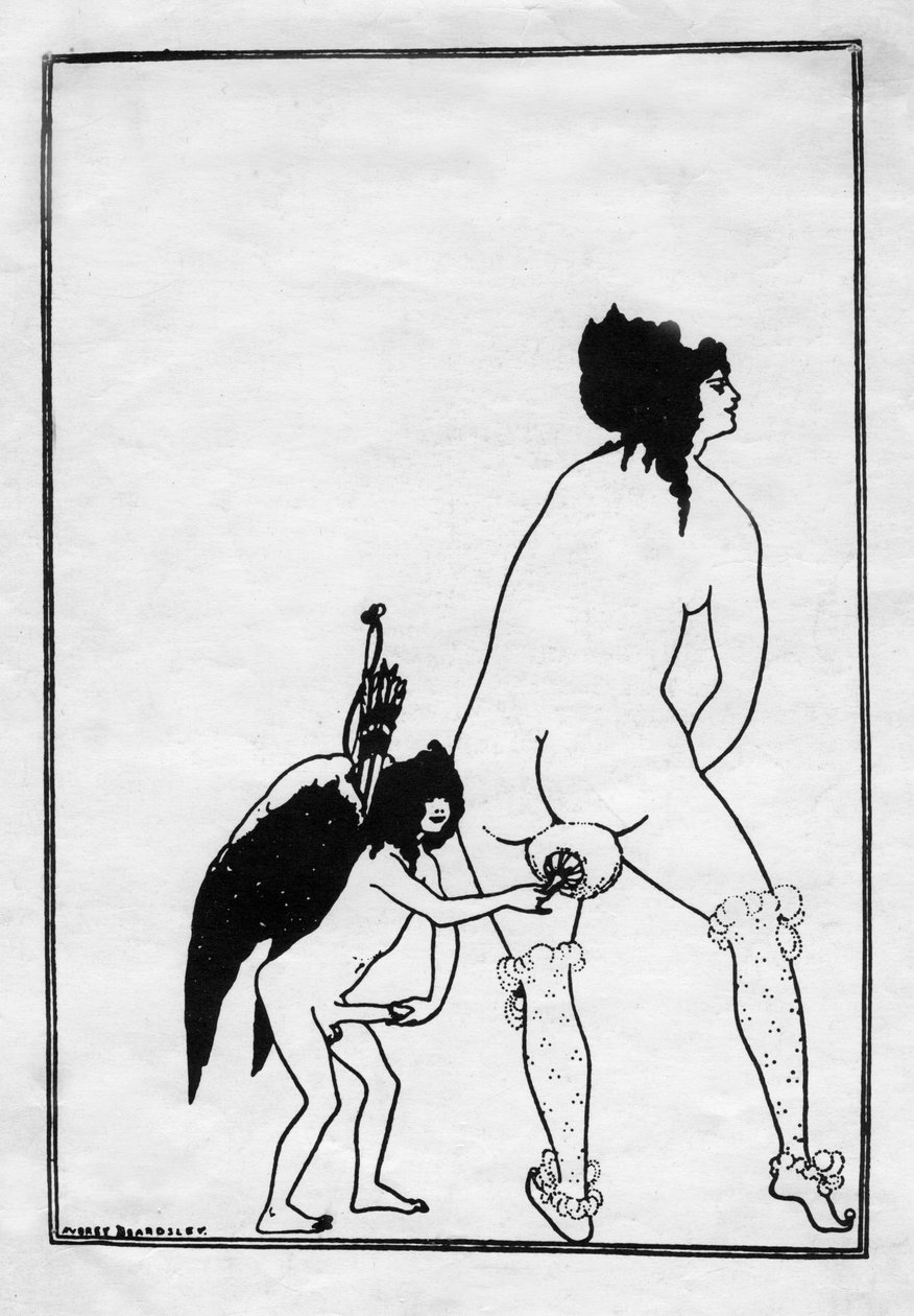 兰皮托厕所，1896年。 作者 奥布里·比尔兹利