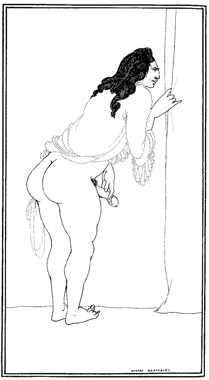 不耐烦的奸夫，1897年 作者 奥布里·比尔兹利