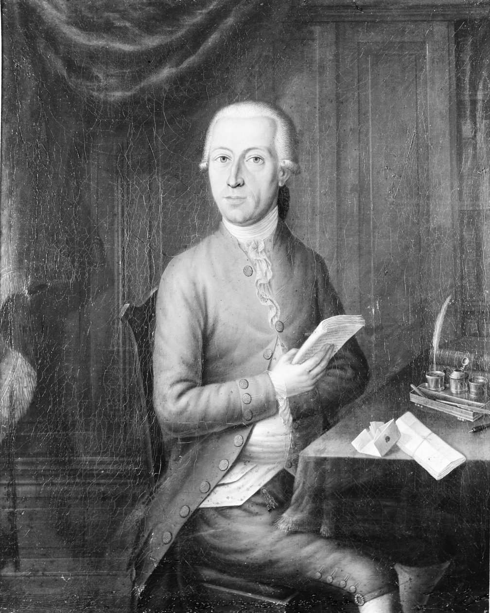 Hendrik Willem Rappard的肖像（1748-1833） 作者 奥古斯特·克里斯蒂安·豪克