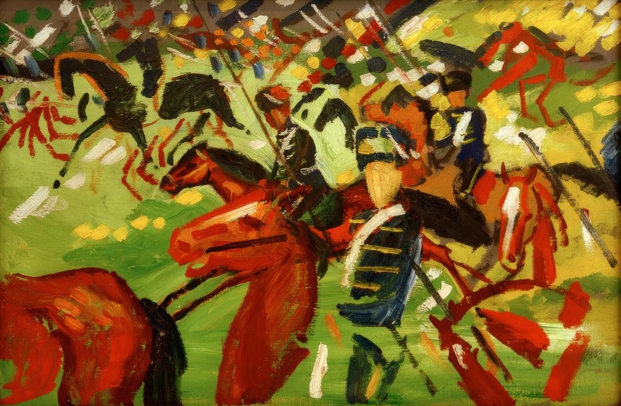 暴动骑兵 作者 奥古斯特·马克