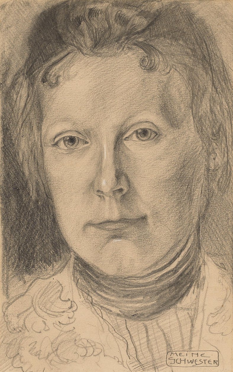 肖像Ottilie Macke（“我姐姐”） 作者 奥古斯特·马克