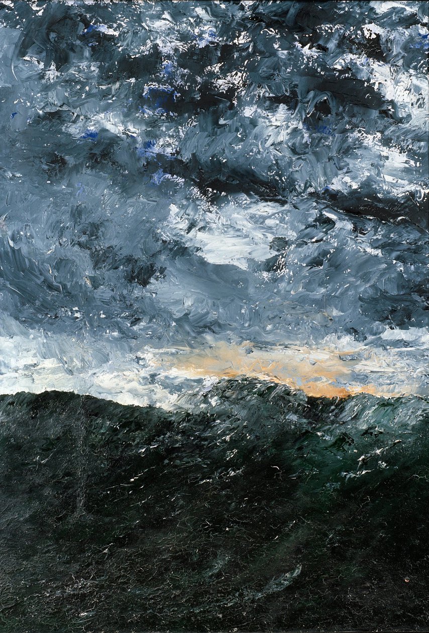 景观，海景 - VågenVIII（Wave VIII） 作者 八月约翰斯特林堡