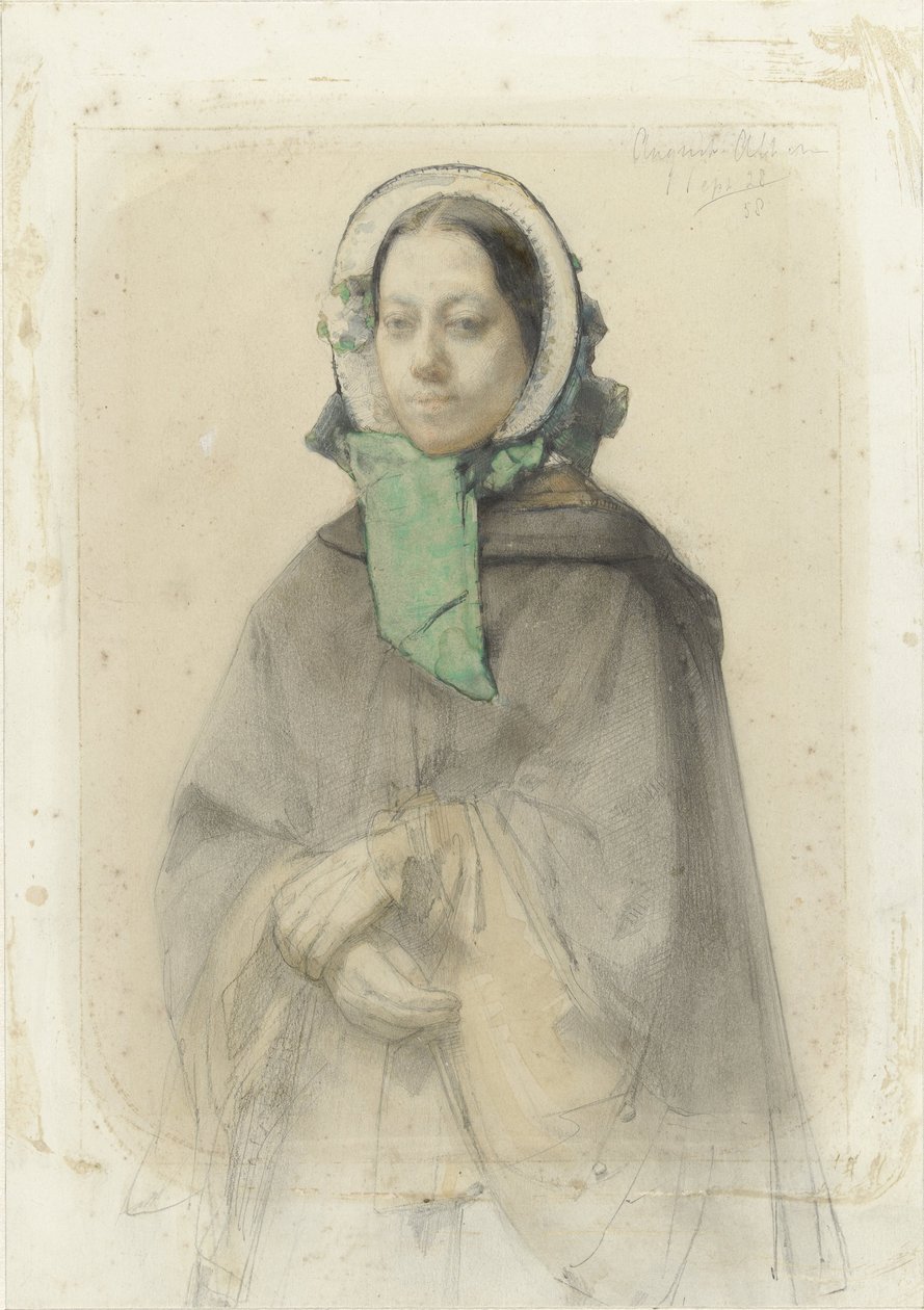 Theresia A. A. Allebé 的肖像 作者 八月胡同