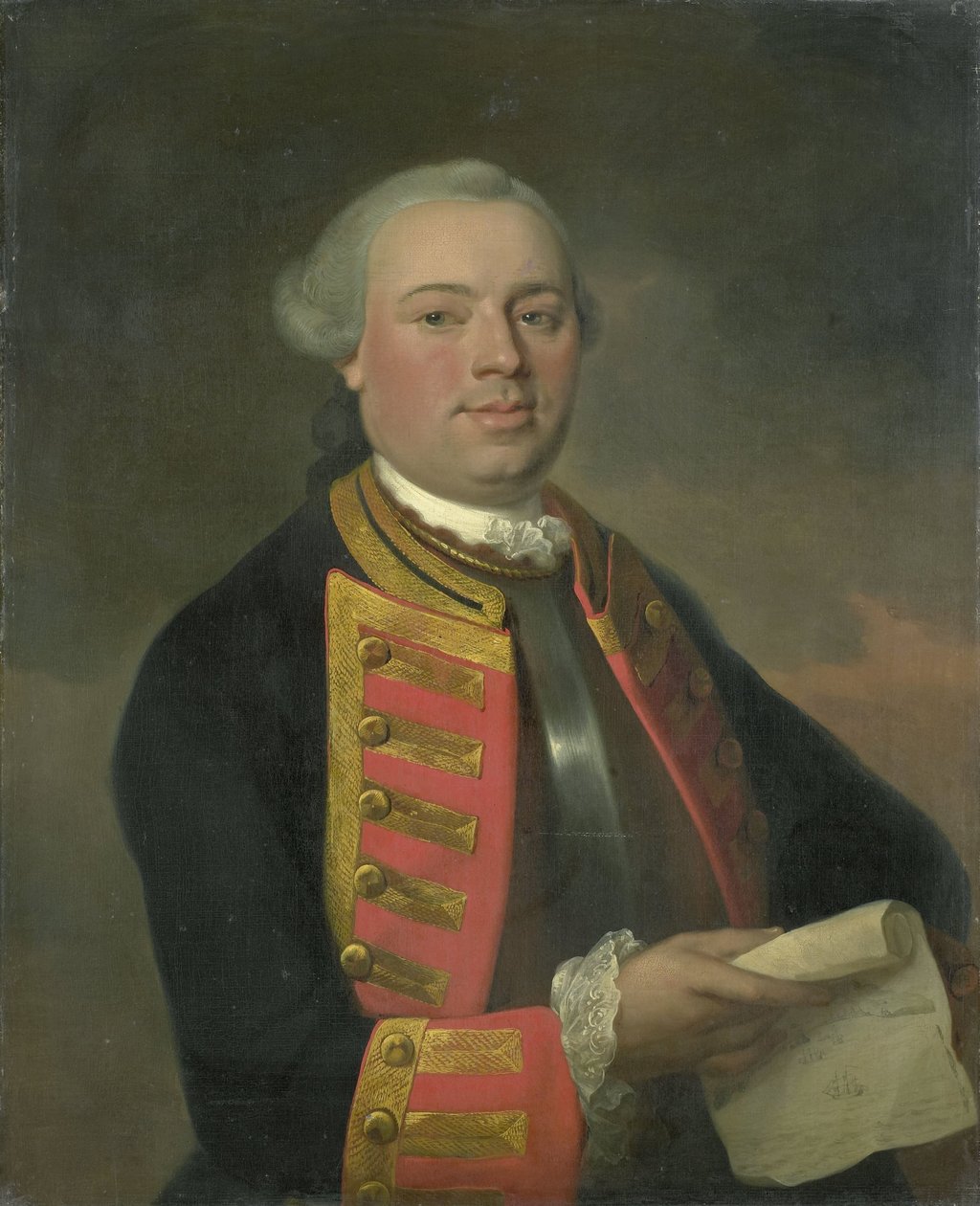 Johan Arnold Zoutman (1724-93), Vice Admiral 作者 奥古斯特·克里斯蒂安·豪克