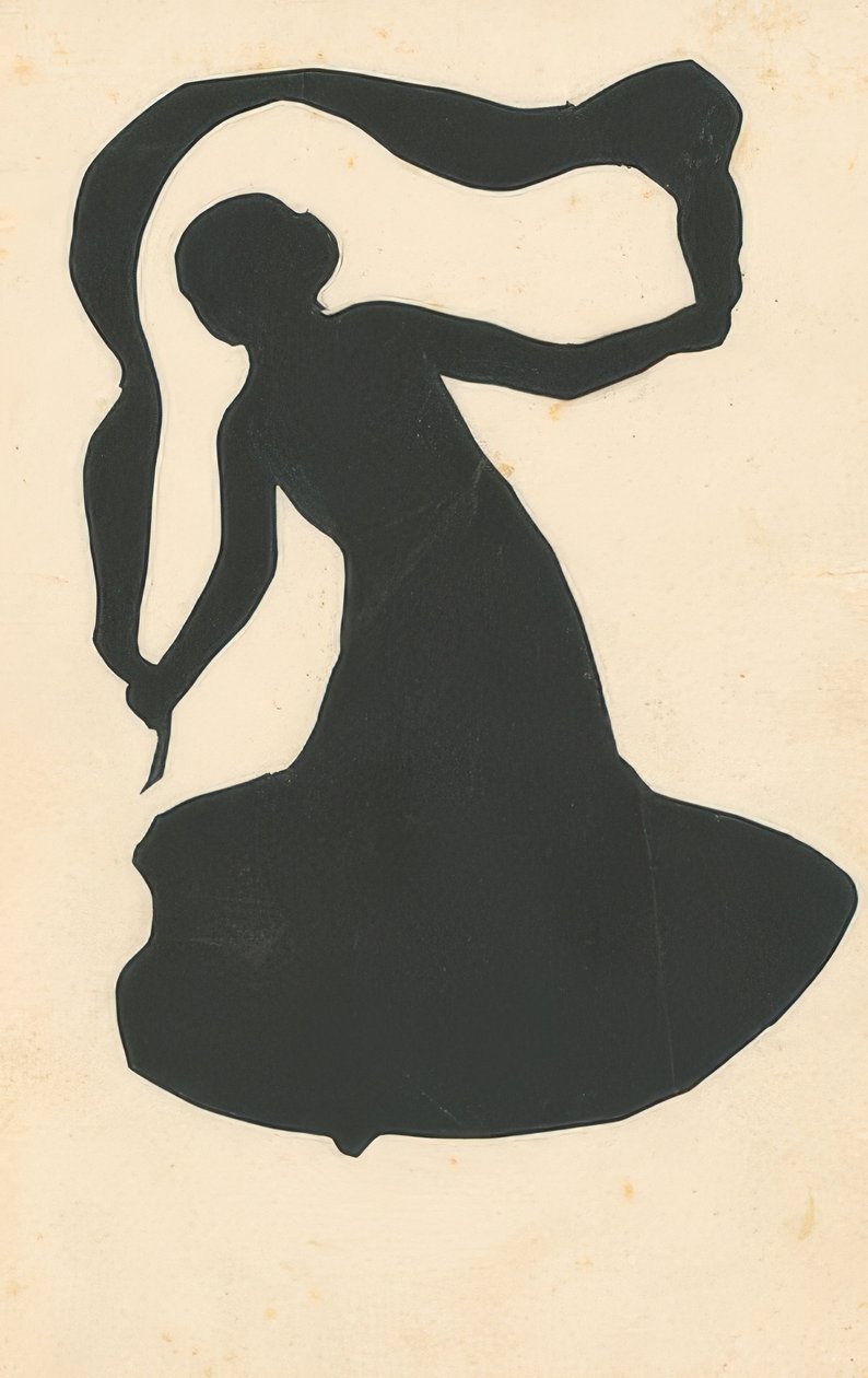 丝带的女人。 1907-08 作者 奥古斯特·马克